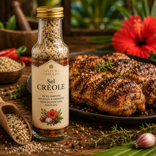 Sel Créole | Mélange de Sel et d'Épices des Antilles - Saveurs Créoles