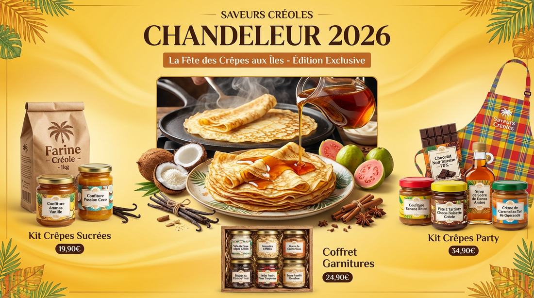 🥞 La Chandeleur aux Antilles : Quand les Crêpes se Mettent au Rythme Créole 🌴