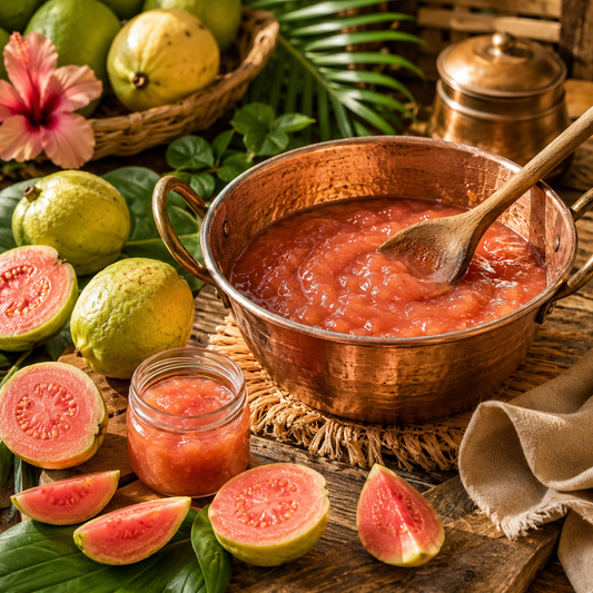 Confiture de Goyave | Confiture Artisanale des Antilles - Saveurs Créoles
