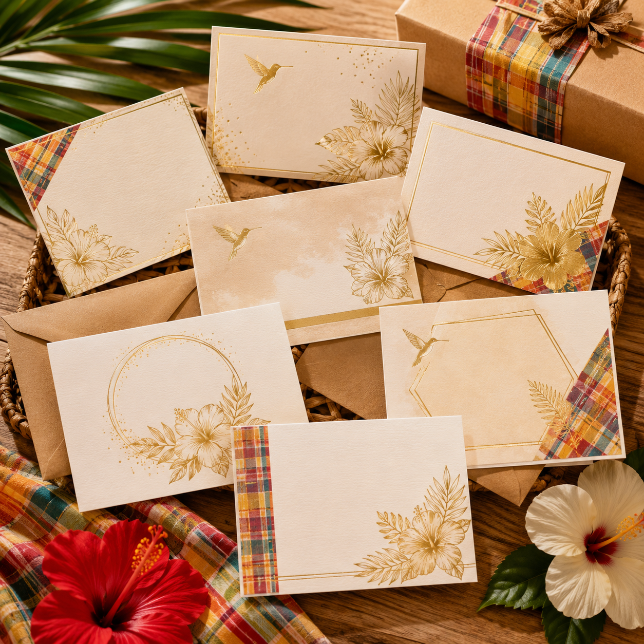 Carte Message Personnalisée | Carte Cadeau Personnalisable - Saveurs Créoles