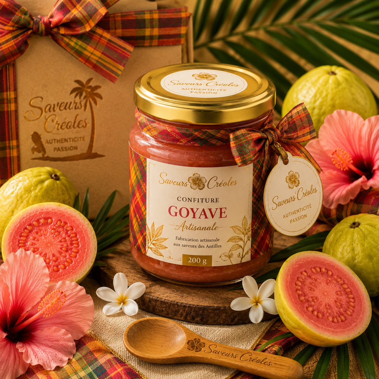 Confiture de Goyave | Confiture Artisanale des Antilles - Saveurs Créoles