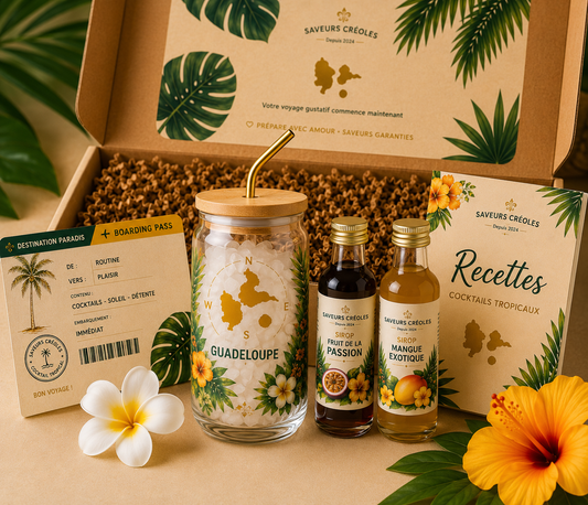 Kit Cocktail Tropical | Kit Cocktail des Antilles - Saveurs Créoles