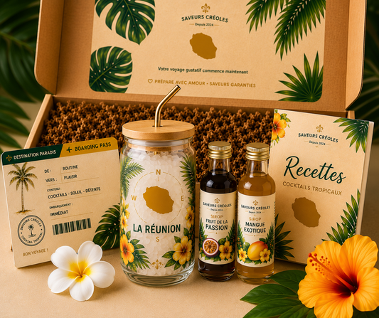 Kit Cocktail Tropical | Kit Cocktail des Antilles - Saveurs Créoles