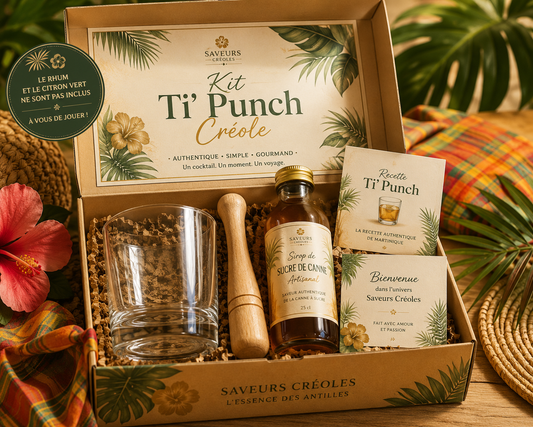 Kit Ti Punch Créole | Kit Cocktail des Antilles - Saveurs Créoles
