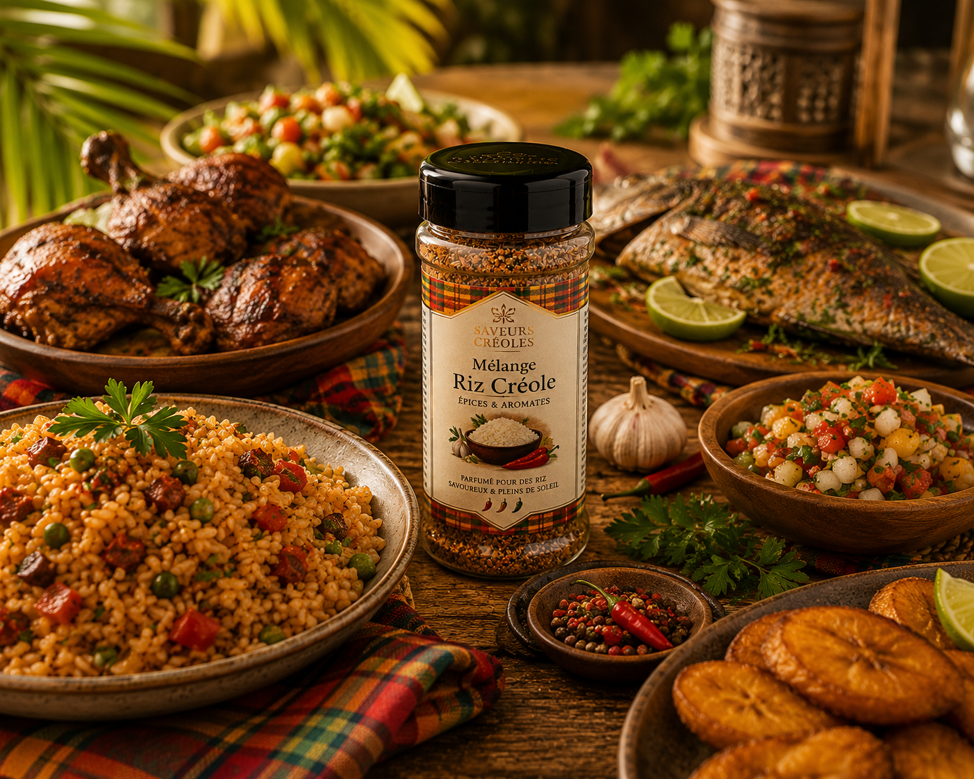 Mélange Riz Créole | Mélange d'Épices des Antilles - Saveurs Créoles
