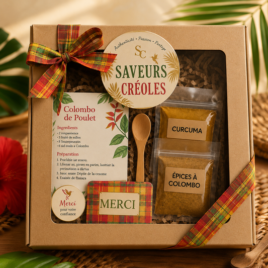 Mini Box Créole | Coffret Gourmand des Antilles - Saveurs Créoles
