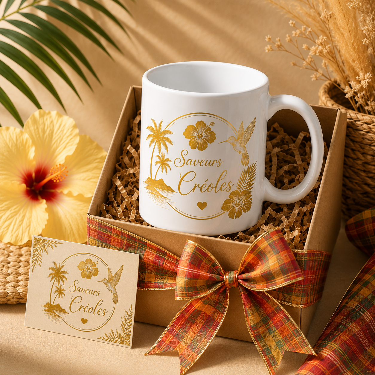 Mug Personnalisé | Tasse Personnalisable en Céramique - Saveurs Créoles