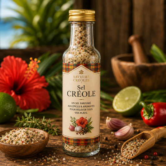 Sel Créole | Mélange de Sel et d'Épices des Antilles - Saveurs Créoles